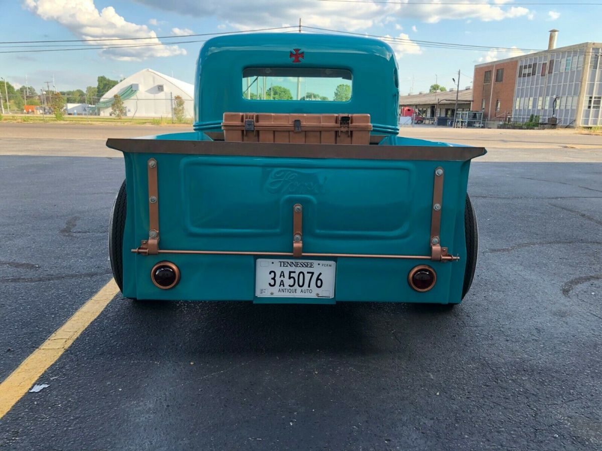 1938 Turquoise Ford Other Pickups Cab & Chassis