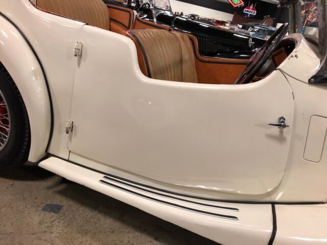 1938 Cream MG 1.5 VA tourer Roadster