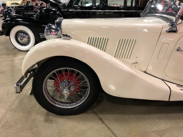1938 Cream MG 1.5 VA tourer Roadster