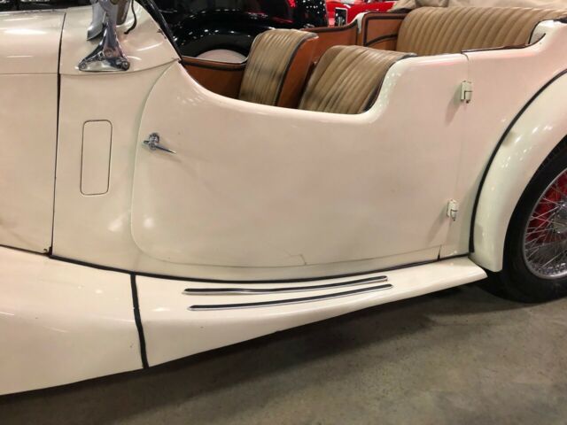 1938 Cream MG 1.5 VA tourer Roadster