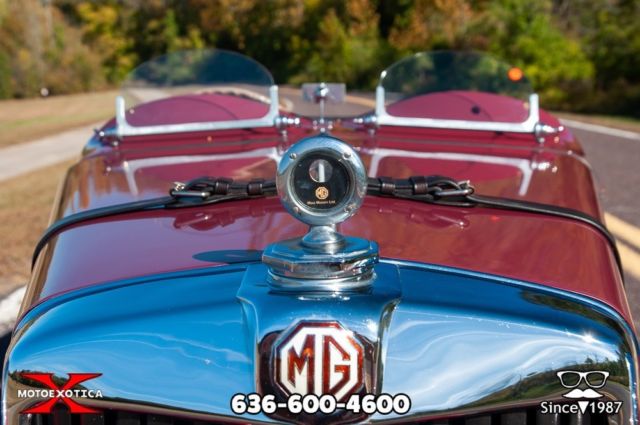 1938 Red MG T-Series