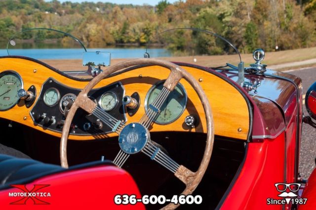 1938 Red MG T-Series