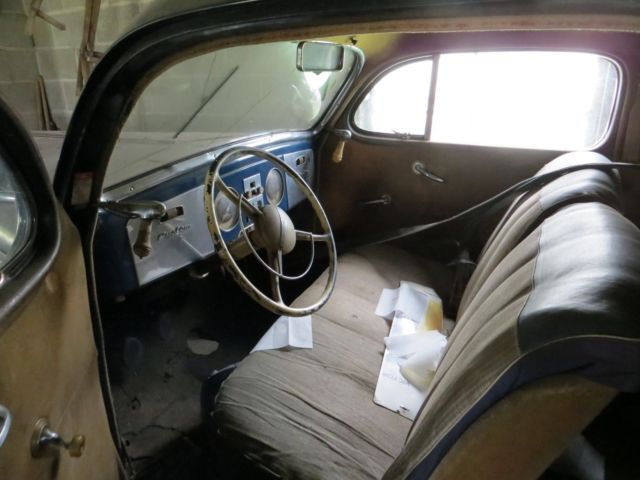 1938 Black Plymouth Other Sedan