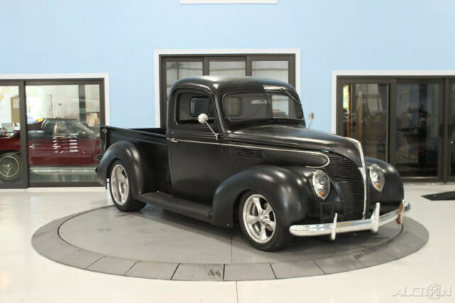 1938 Black Ford 3 Window Pick Up