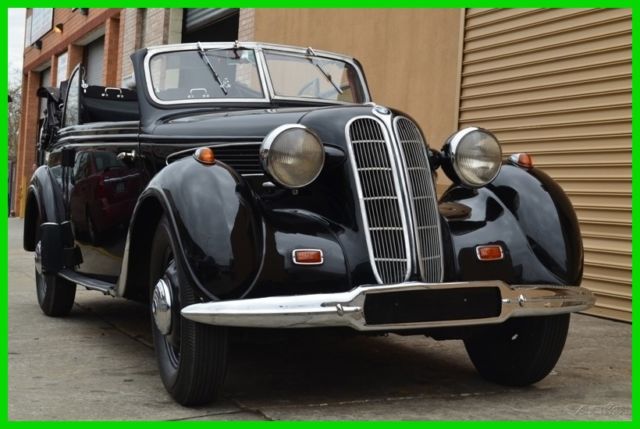 1939 Black BMW 3-Series Convertible