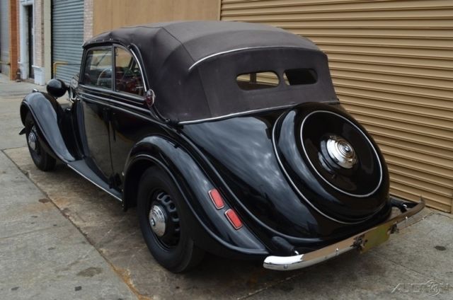 1939 Black BMW 3-Series Convertible