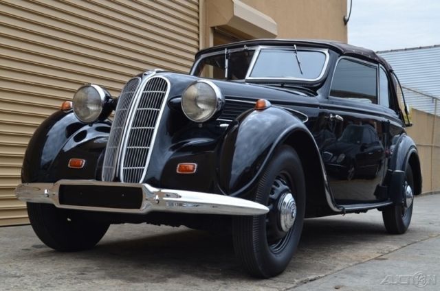 1939 Black BMW 3-Series Convertible
