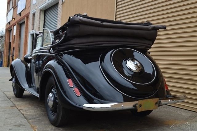 1939 Black BMW 3-Series Convertible