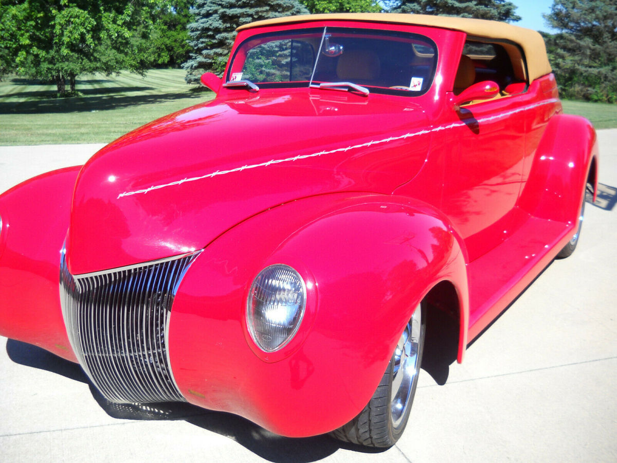 1939 Red Ford Other Convertible