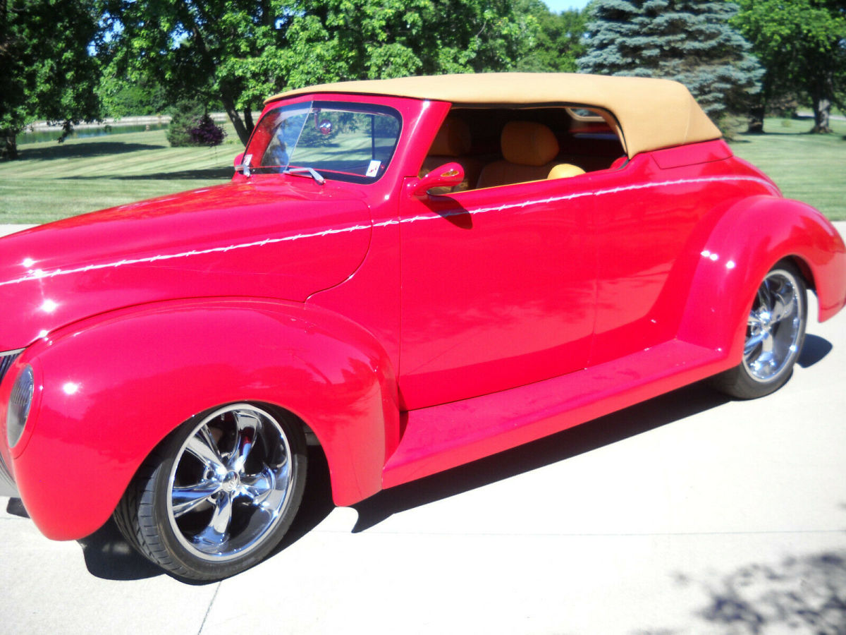 1939 Red Ford Other Convertible