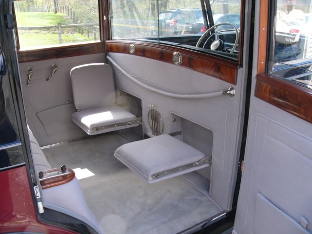 1939 Black/ Burgandy Cadillac 75 Town Car