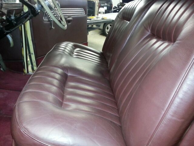 1939 Red Ford Model 48 Convertible