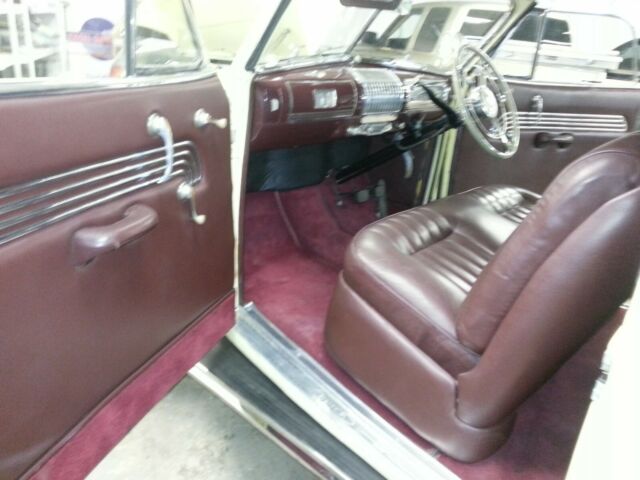 1939 Red Ford Model 48 Convertible