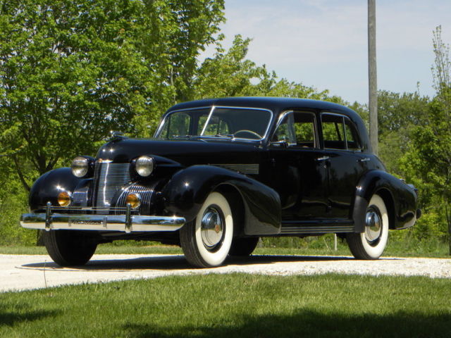 1939 Black Cadillac 60 Sedan