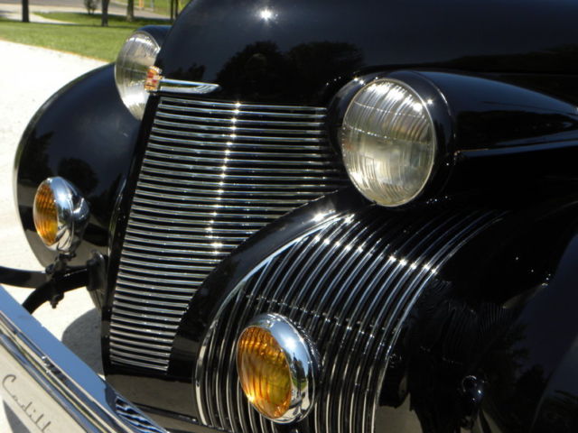 1939 Black Cadillac 60 Sedan