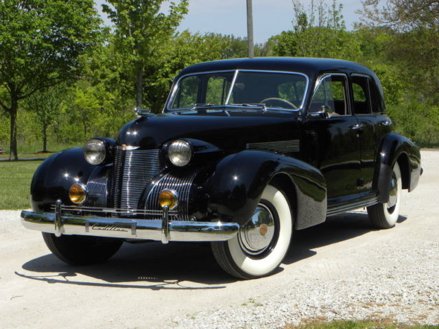 1939 Black Cadillac 60 Sedan