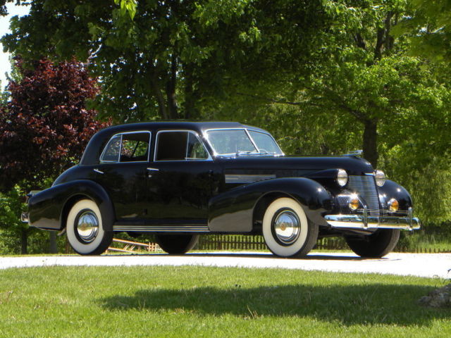 1939 Black Cadillac 60 Sedan