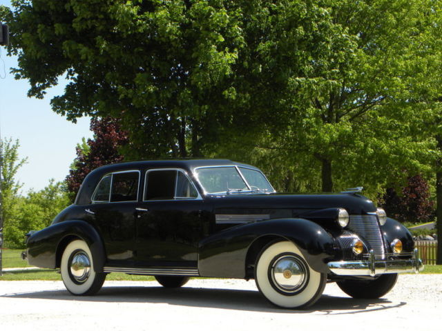 1939 Black Cadillac 60 Sedan