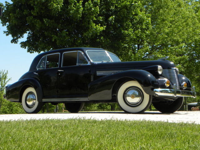 1939 Black Cadillac 60 Sedan