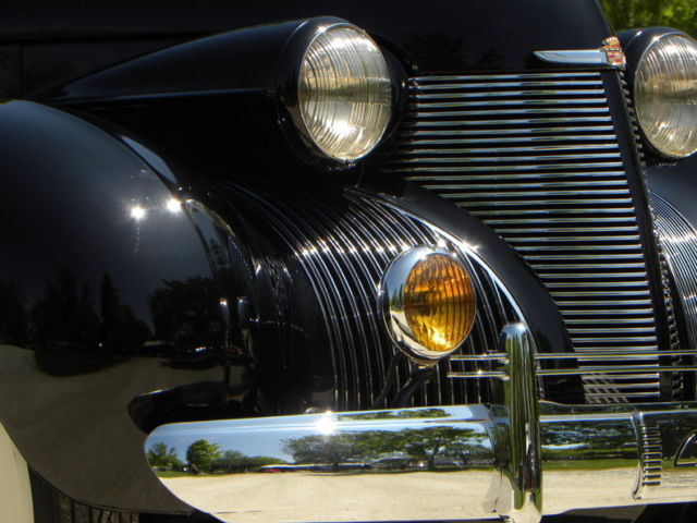 1939 Black Cadillac 60 Sedan