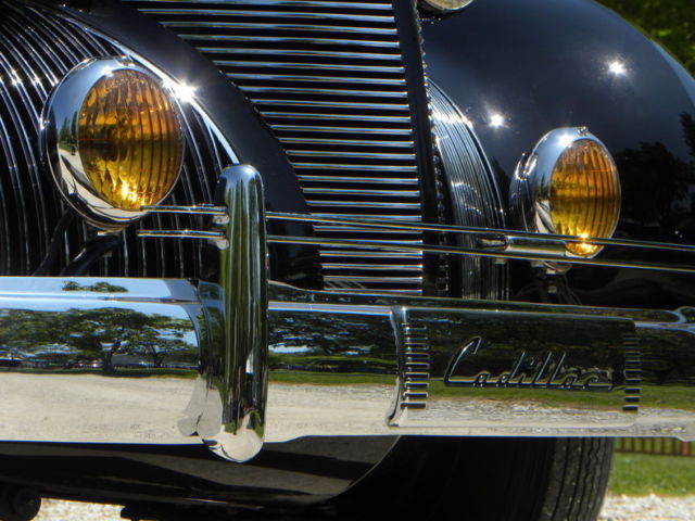 1939 Black Cadillac 60 Sedan