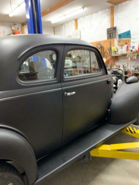 1939 satin black Chevrolet delux coupe Coupe