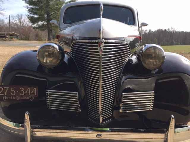 1939 Black and Sliver with red Flames Chevrolet Other Sedan