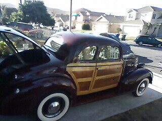 1939 Red Chevrolet Master 85 Coupe