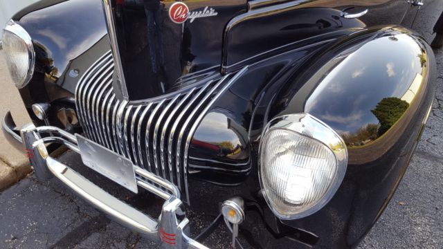 1939 Black Chrysler New Yorker Coupe