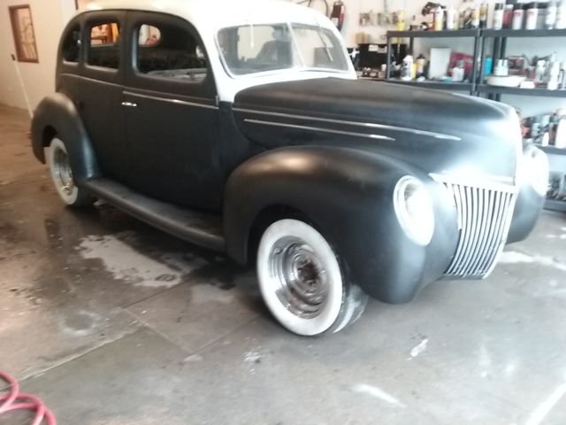 1939 Black Ford Other Fastback