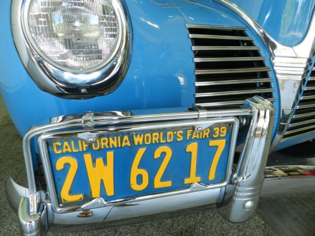 1939 Blue Dodge Business Coupe Coupe