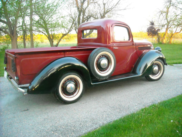 1939 Burgundy/Black Ford Other