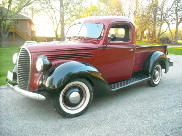 1939 Burgundy/Black Ford Other