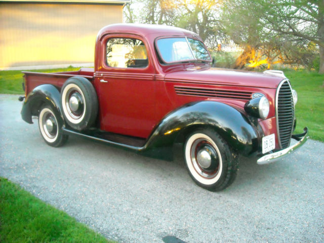 1939 Burgundy/Black Ford Other