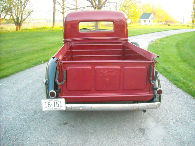 1939 Burgundy/Black Ford Other