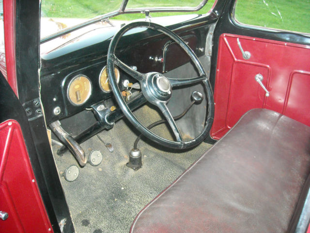 1939 Burgundy/Black Ford Other