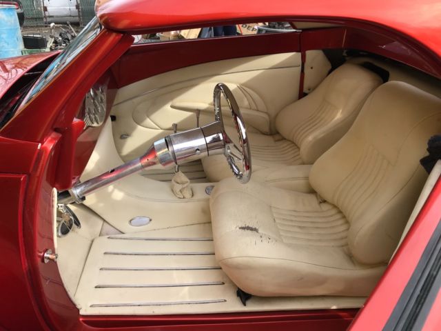 1939 Orange Ford 2-Door   3window Convertible