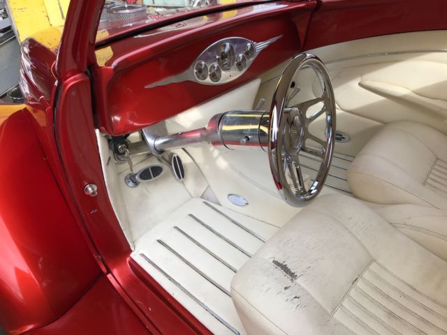 1939 Orange Ford 2-Door   3window Convertible