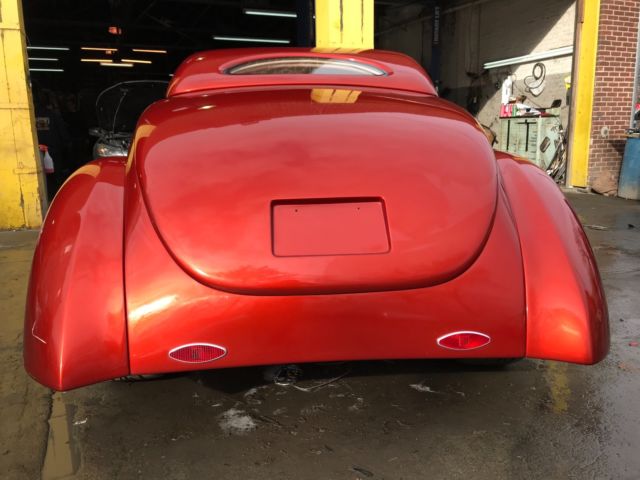 1939 Orange Ford 2-Door   3window Convertible