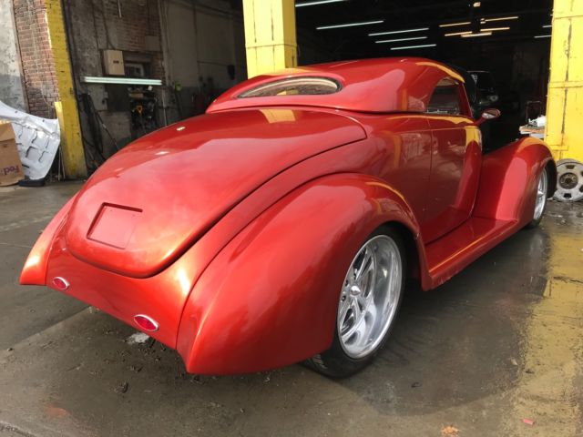 1939 Orange Ford 2-Door   3window Convertible