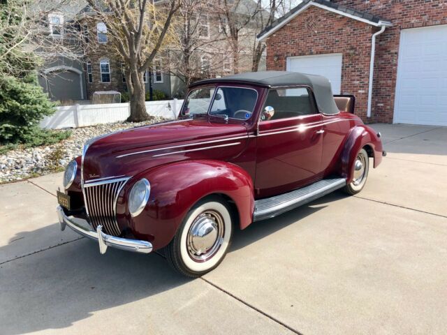 1939 Garnet Maroon Ford Other Coupe