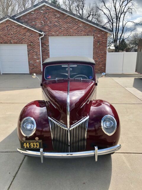 1939 Garnet Maroon Ford Other Coupe