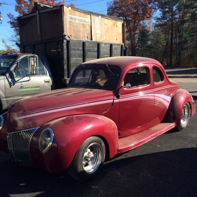 1939 Burgundy Ford Other Coupe