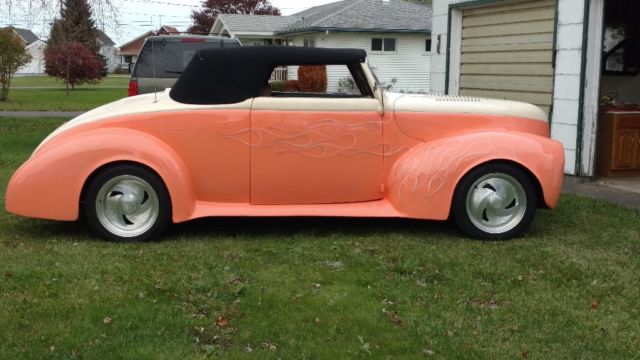 1939 Orange Ford Other Convertible