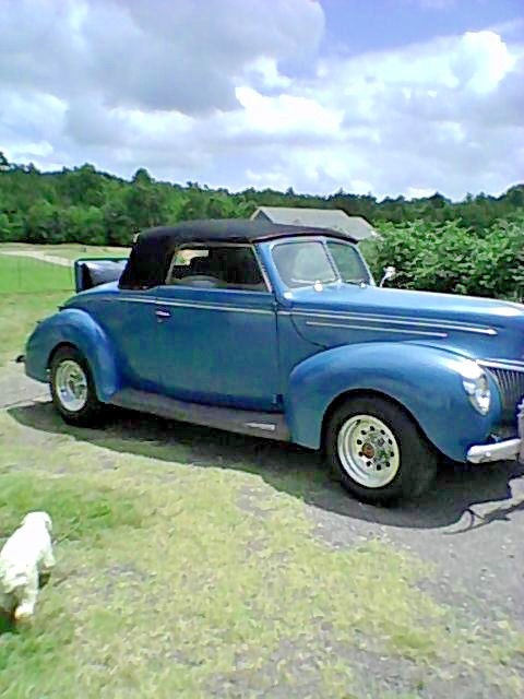 1939 Blue Ford Other Convertible