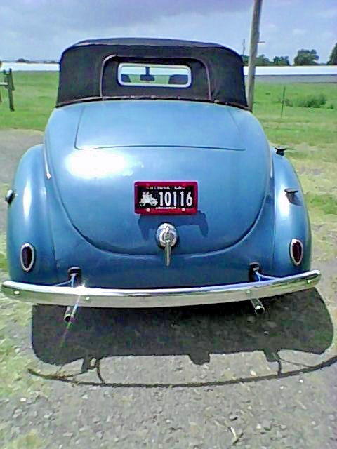 1939 Blue Ford Other Convertible