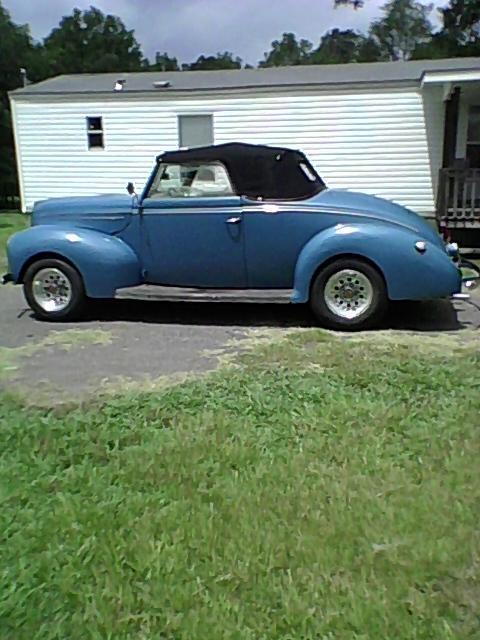1939 Blue Ford Other Convertible