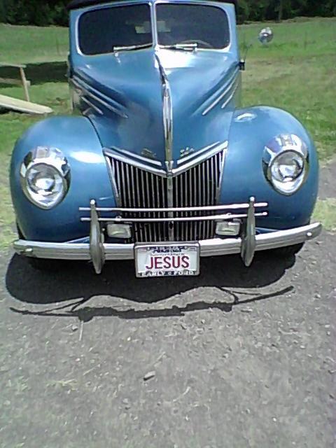 1939 Blue Ford Other Convertible