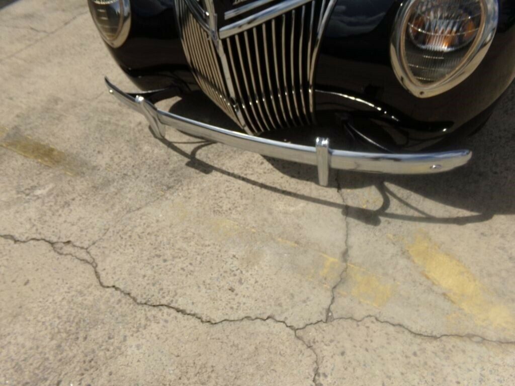 1939 Black Ford Deluxe Coupe Coupe