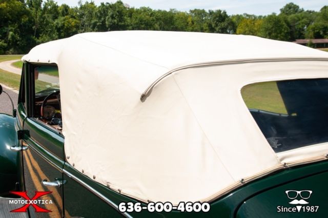 1939 Tropicana Green Ford Other Convertible